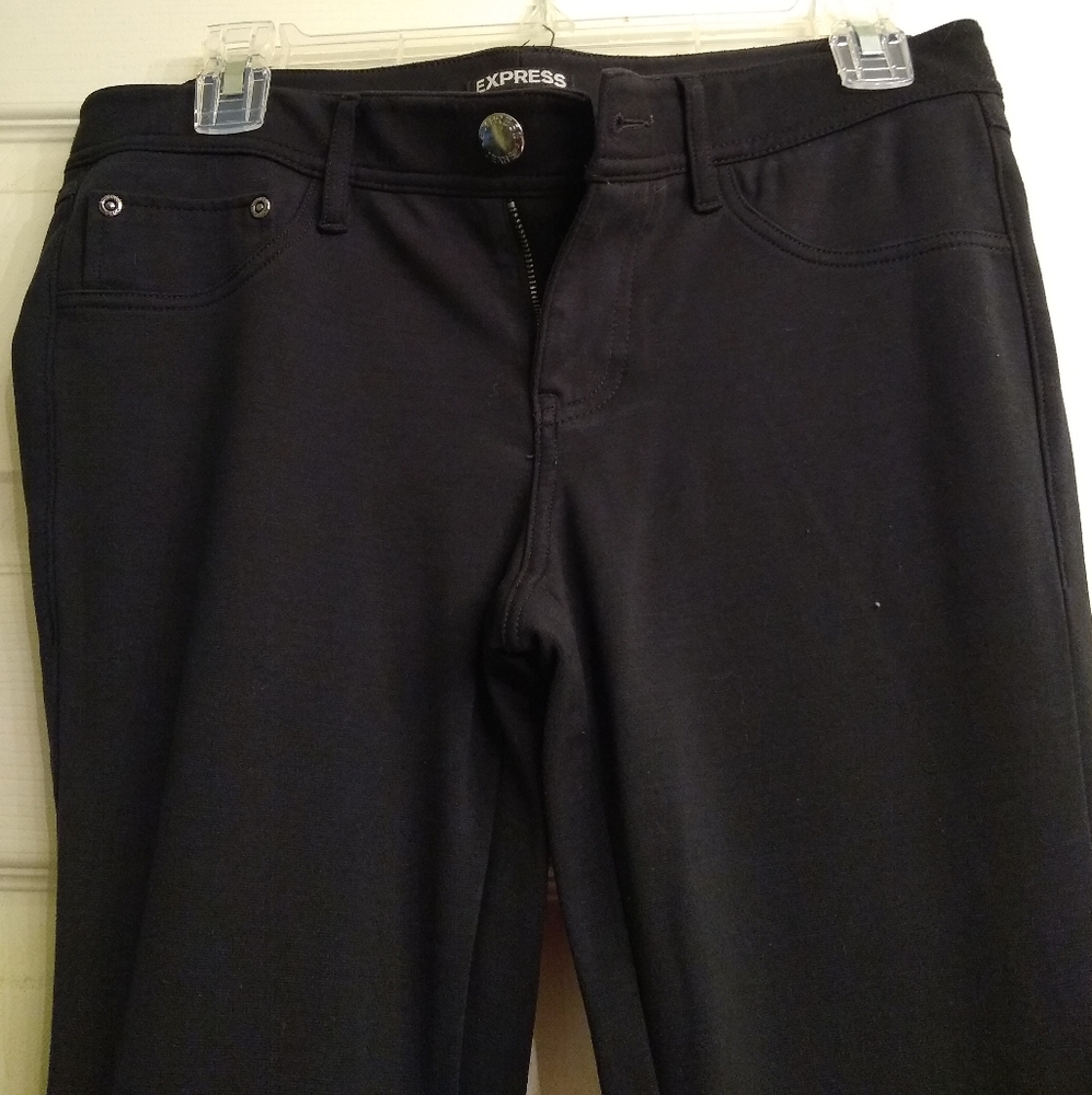 Black jeggings